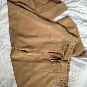 Lululemon Softstreme Wide Leg Crop Pants Split Hem and Drawstring